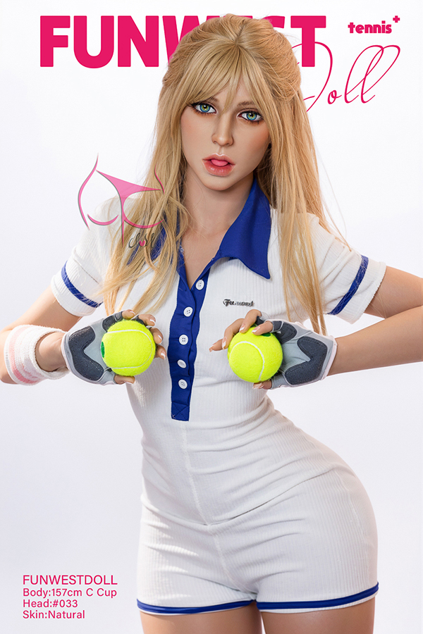 Blonde Tennisgöttin Real Doll