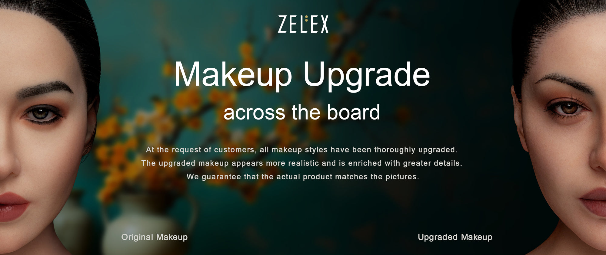 Zelexclusive Liebespuppen Make-up Upgrate