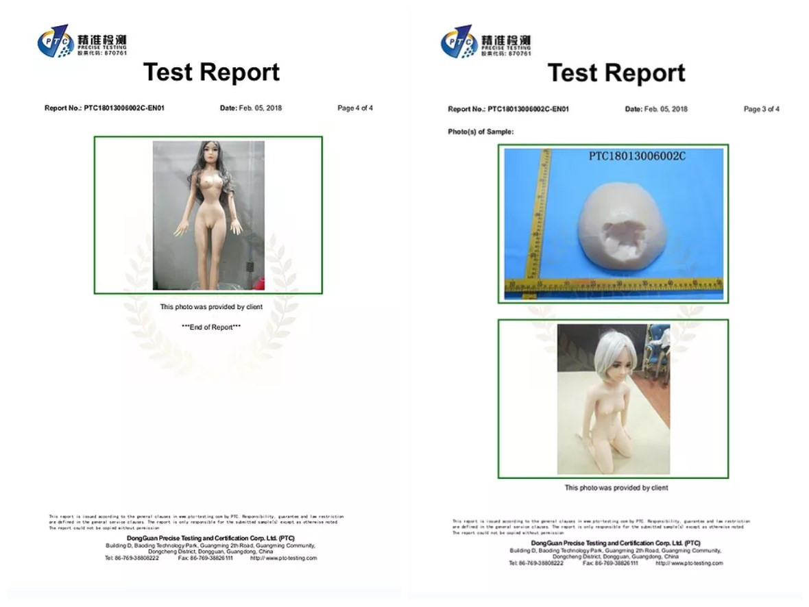 JY Doll ROHS TEST Report