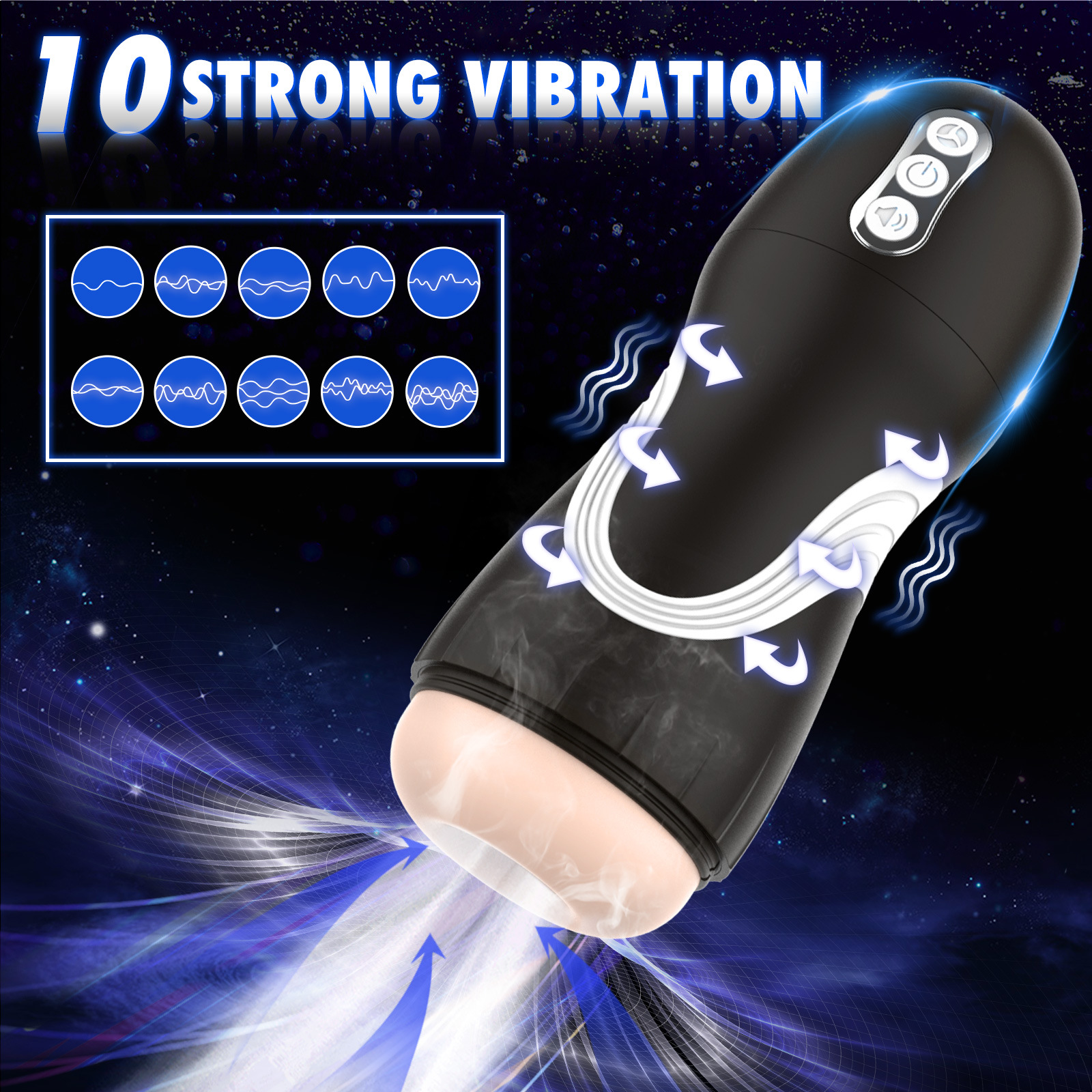 Multifrequenz-Vibrations Sexspielzeug