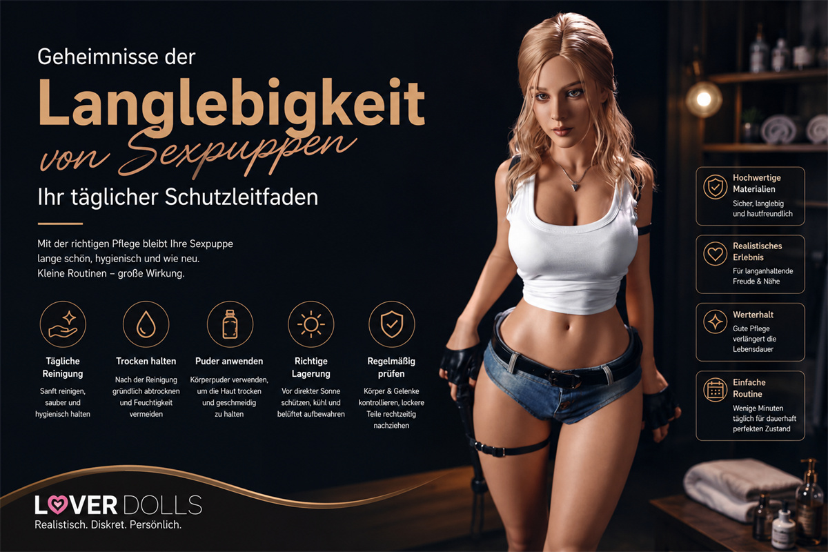 Geheimnisse der Langlebigkeit von Sexpuppen