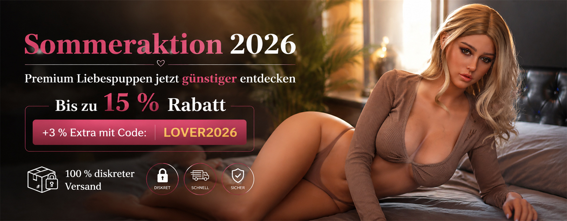 Premium Liebespuppen Sommeraktion 2026