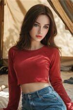 Sophia realistische Sexpuppe für Camping 159 cm