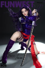 Cosplay Sex Doll mit Katana und F-Cup Figur