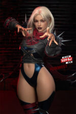 Blonde Skarlet Silikon Sexpuppe
