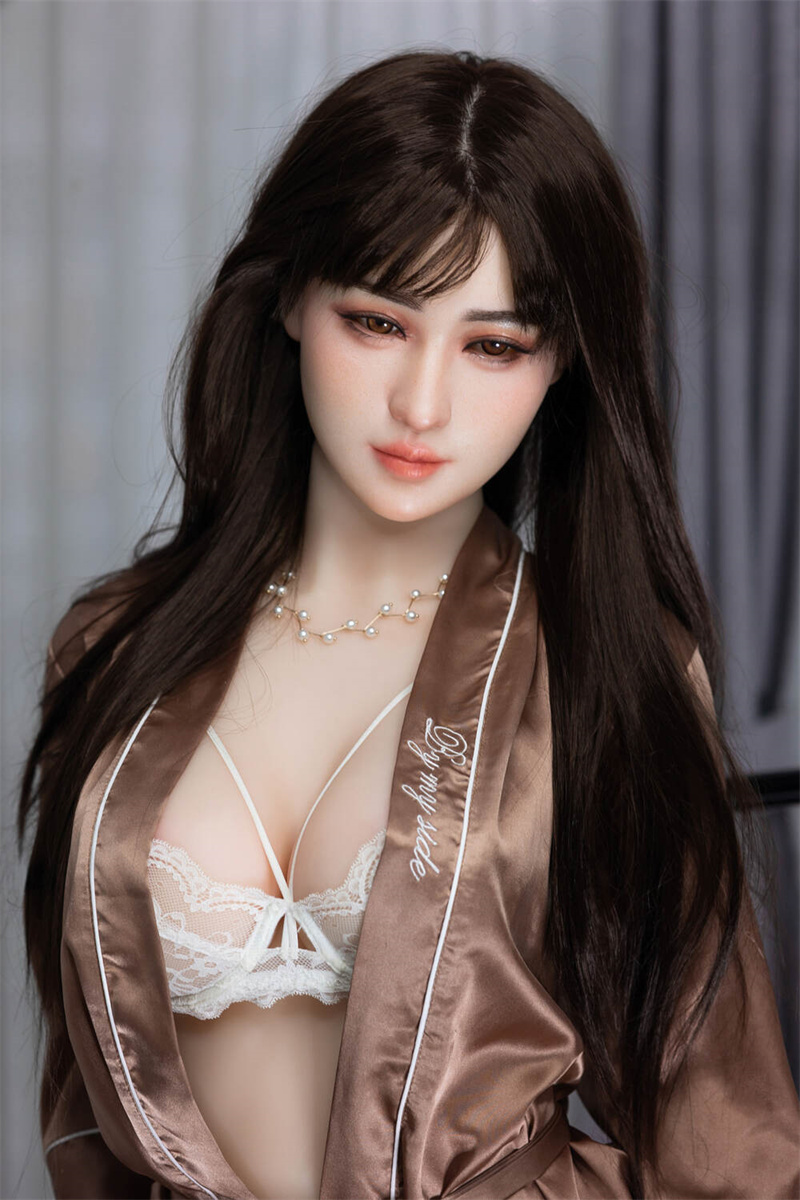Aibei-Alexis-01 158 cm Aibei Hybride Sexpuppe Alexis mit langem Haar