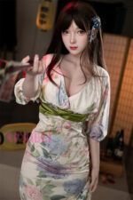Realistische japan Liebespuppen – Vera im eleganten Kimono