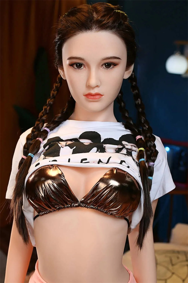 Mädchen von nebenan Sex puppe mit kleinen Brüsten