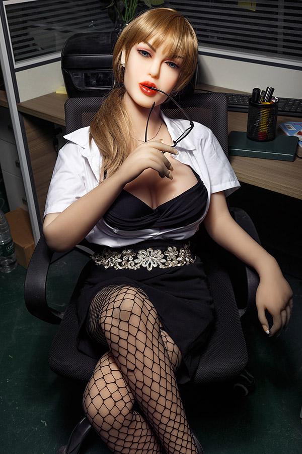 1 Frivole Sexy Bürosekretärin Reality Sex Puppe