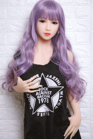 Lila Haare Lebensechte Sexdoll Sexpuppe