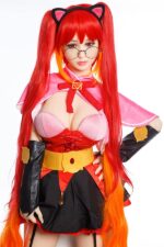 Dunkle Nacht Loli Sex Puppe mit Brille