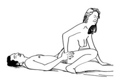 Lebensechte Sexpuppe Hockende Sexposition