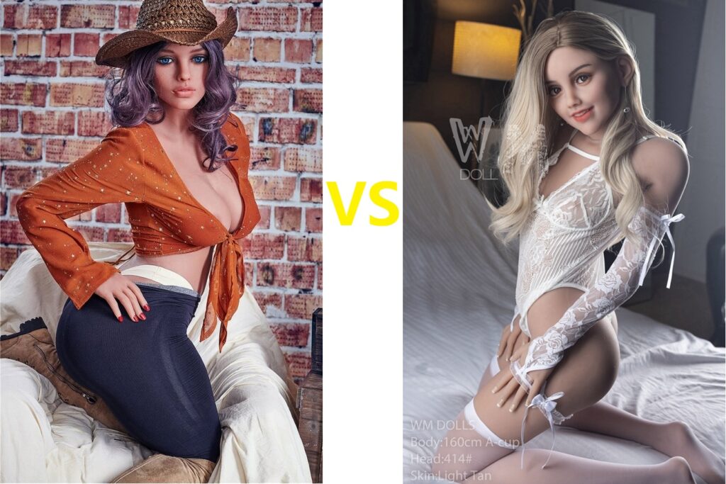 Milf Sexpuppen vs. junge Sex doll