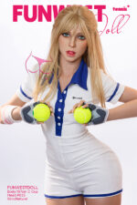 Blonde Tennisgöttin Real Doll