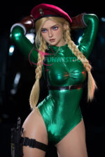 Doppelten Pferdeschwänzen TPE sexdoll