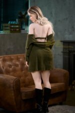 Sex Doll Sex tragen Schwarze Stiefel
