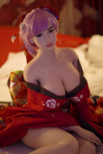 Buschige lebensechte sexdoll