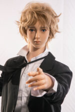 Blonde lockige Real Dolls