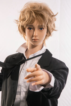 Blonde lockige Real Dolls