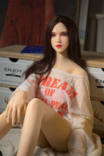 langes braunes Haar Sexy Doll