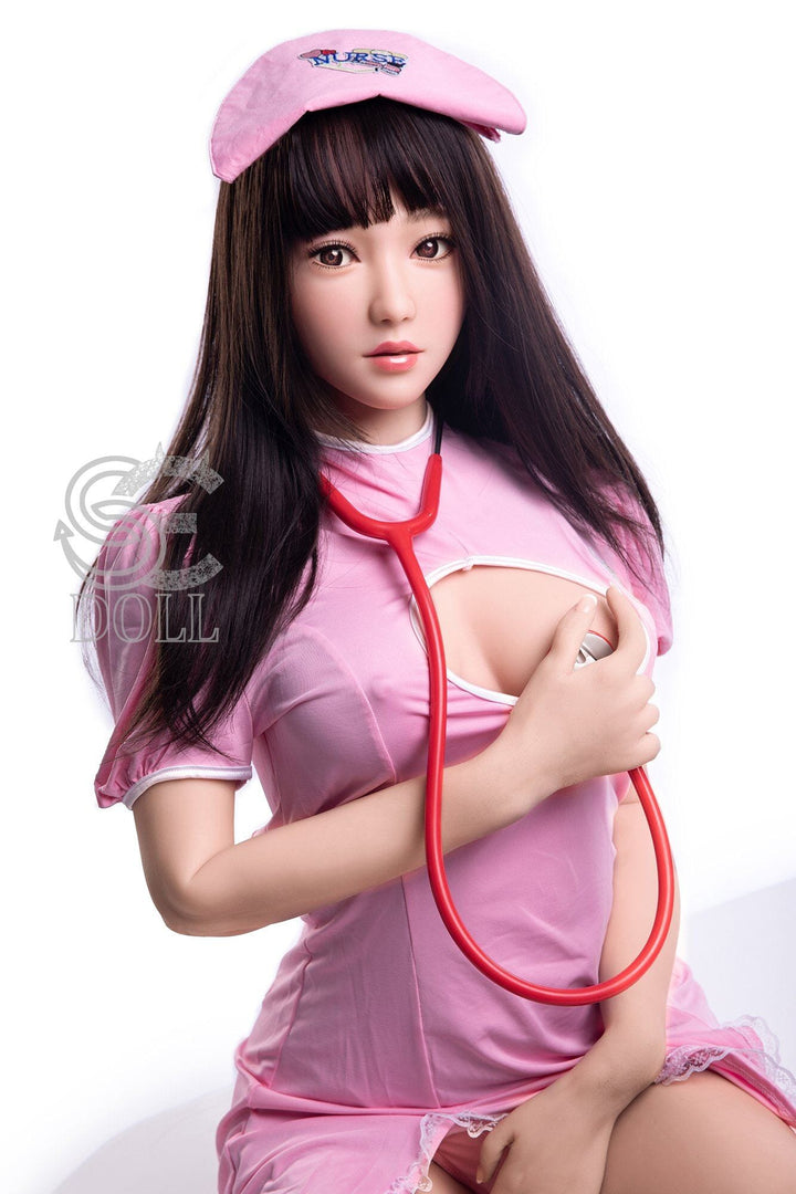 1 Real love doll mit Stethoskop
