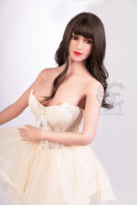 Sex Doll mit roten Lippen