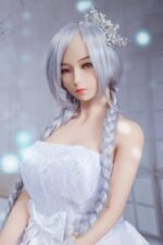 Reality Sex Doll mit silberne Pferdeschwanz