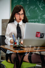 Professionelle Lehrerin Sex Doll Puppe