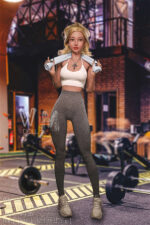 Sportliche TPE sex puppen