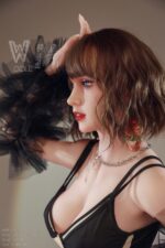 Erotik sexy doll silberne Halskette