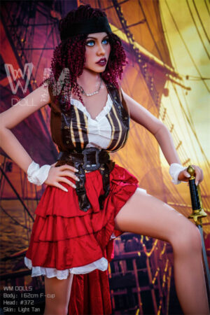 Fluch der Karibik Cosplay Sex Doll