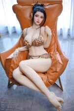 überaus attraktiv Silikonkopf Sex Doll