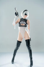 Verbundenen Augen Schlanke Real Doll