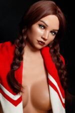 Sexy dolls weinrotes Haar
