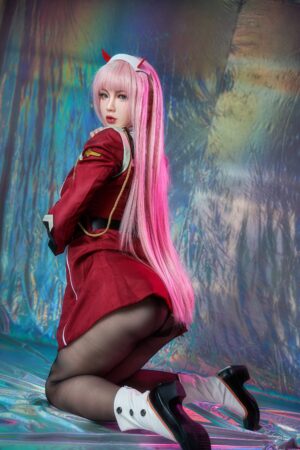 Pinkes Haar geile real dolls